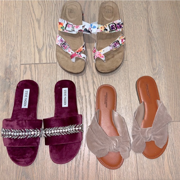 🛍️Bundle of 3 NEW women’s size 6 sandals - Picture 1 of 5